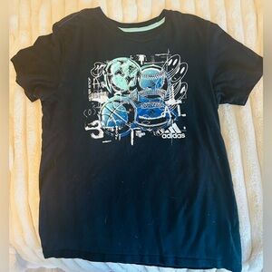Boys Adidas t-shirt- sports themed